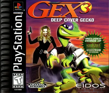 Gex 3 - Deep Cover Gecko (US) box cover front